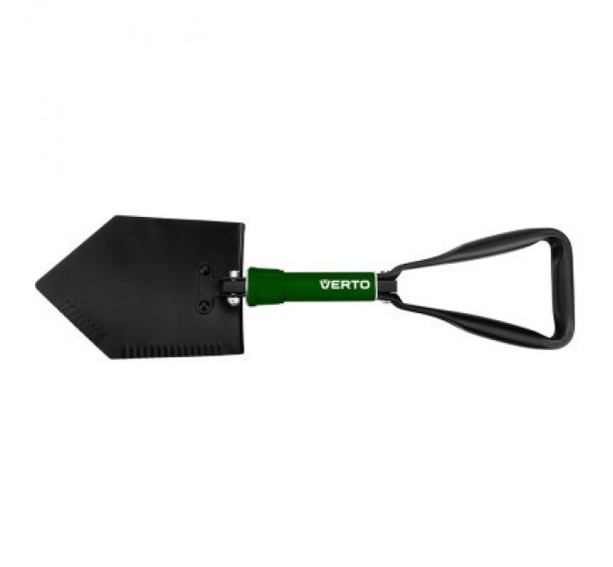 Тактична лопата Verto складана, 58см, 0.96кг (15G075)