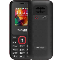 Мобільний телефон Sigma X-style 171 MINI Track Black-Red (4827798813744)