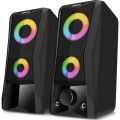 REAL-EL Акустична система REAL-EL S-107 USB Black (EL121100017)