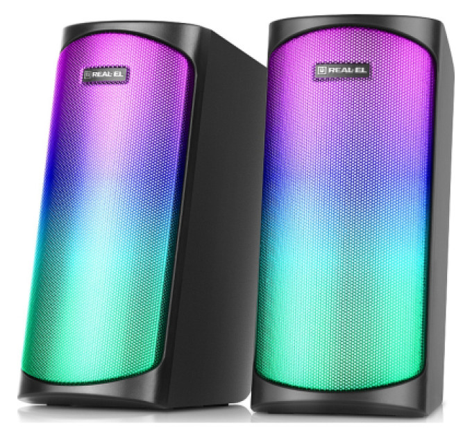 REAL-EL Акустична система REAL-EL S-135 USB Black (EL121100019)