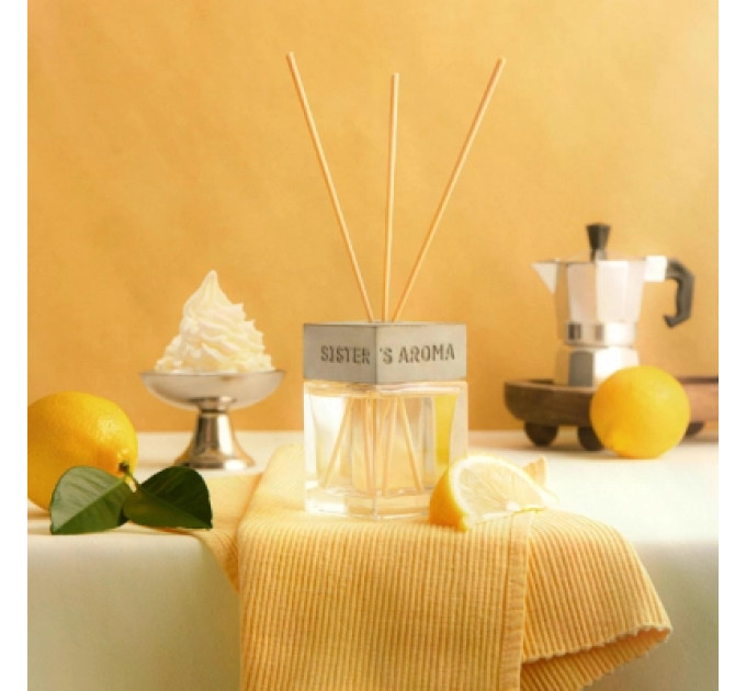 Sister's Aroma Аромадифузор Sister's Aroma Lemon Cupcake 110 мл (4820227785384)