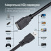 ColorWay Кабель ColorWay USB - USB V 2.0 (M/F), 1.8 м, Black (CW-CBUF076-BK)