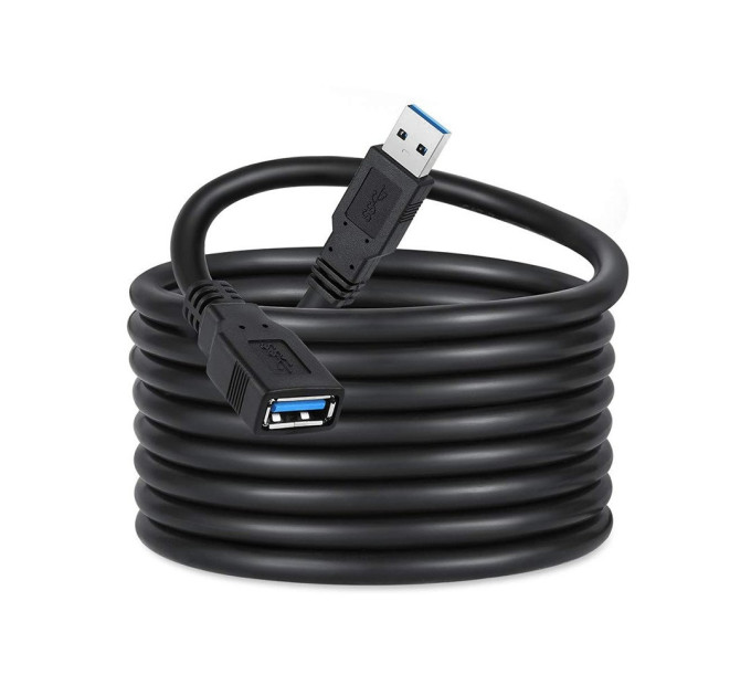 ColorWay Кабель ColorWay USB - USB V 3.0 (M/F), 1.8 м, Black (CW-CBUF075-BK)