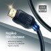 ColorWay Кабель ColorWay HDMI - HDMI V 2.0 (M/M), 4K/60 Гц, 10 м, Black (CW-CBHD081-BK)