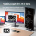 ColorWay Кабель ColorWay HDMI - USB Type-C (M/M), 4K/60 Гц, 2 м, Black (CW-CBCHD077-BK)