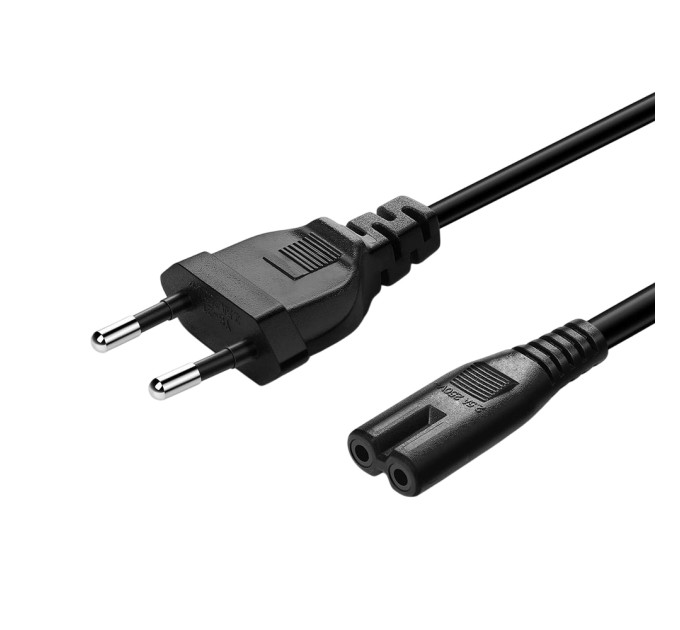 ColorWay Кабель живлення ColorWay CEE7/16-C7, 2 м, Black (CW-CBP085-BK)