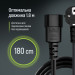 ColorWay Кабель живлення ColorWay CEE7/7-C13, 1.8 м, Black (CW-CBP082-BK)