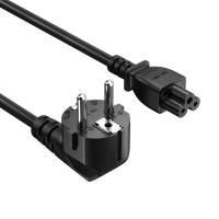 Кабель живлення ColorWay CEE7/7-C5, 1.8 м, Black (CW-CBP083-BK)