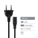 ColorWay Кабель живлення ColorWay CEE7/16-C7, 3 м, Black (CW-CBP086-BK)