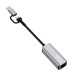 ColorWay Мережевий адаптер ColorWay USB-A/USB-С 3.0 - RJ45 (CW-AD-CRG)