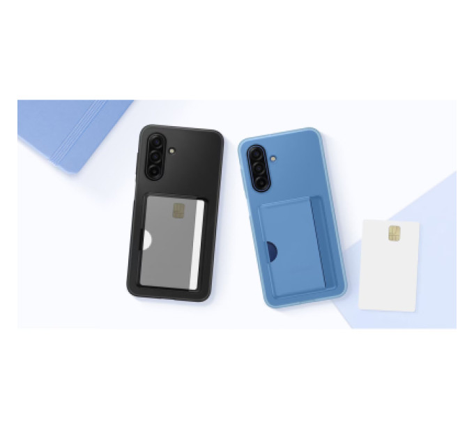 Samsung Чохол до мобільного телефона Samsung Galaxy A17 (A175) Card Slot Case Blue (EF-OA176TLEGWW)