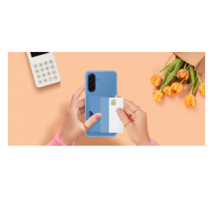 Samsung Чохол до мобільного телефона Samsung Galaxy A17 (A175) Card Slot Case Blue (EF-OA176TLEGWW)