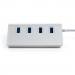 Vinga Концентратор Vinga Type-C to 4*USB3.0 1.0m cable aluminium (VCPHCU304)