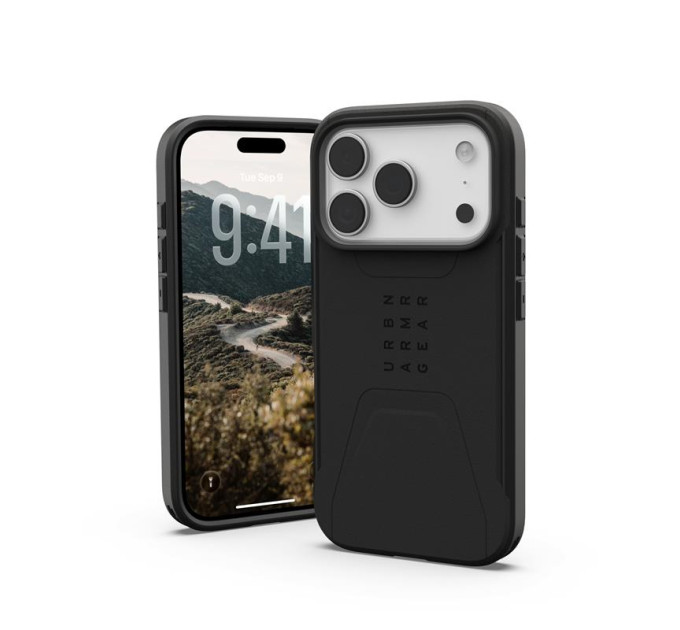 UAG Чохол до мобільного телефона UAG iPhone 17 Pro Max Civilian MagSafe Black (114546114040)
