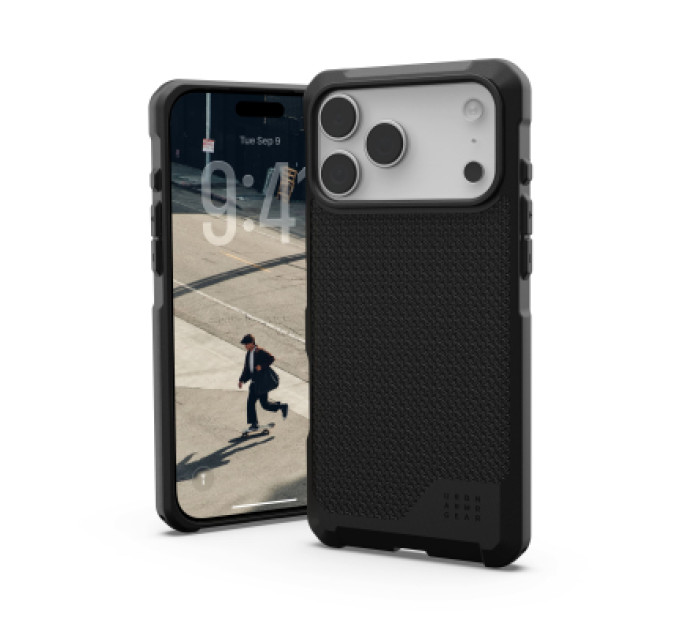 UAG Чохол до мобільного телефона UAG iPhone 17 Pro Max Metropolis LT MagSafe Kevlar Black (114518113940)