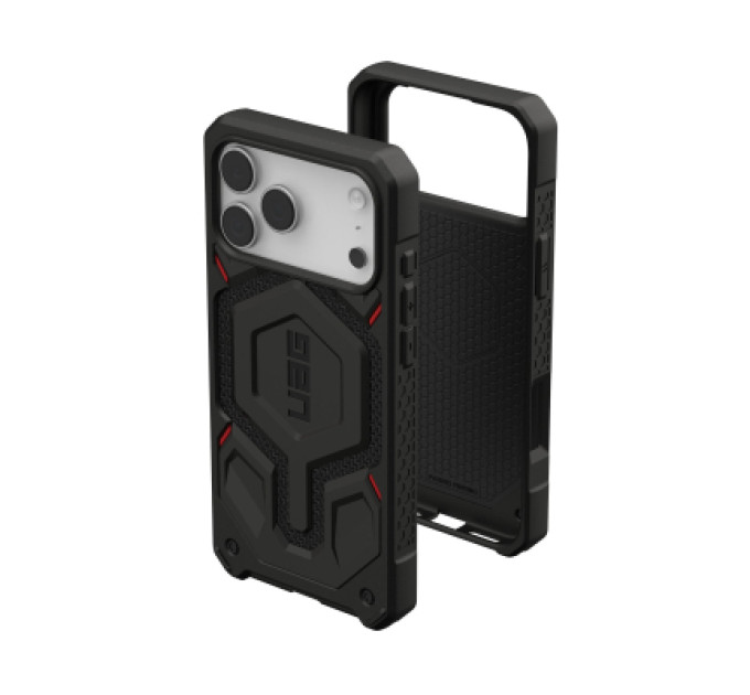 UAG Чохол до мобільного телефона UAG iPhone 17 Pro Max Monarch Pro MagSafe Kevlar Black (114514113940)