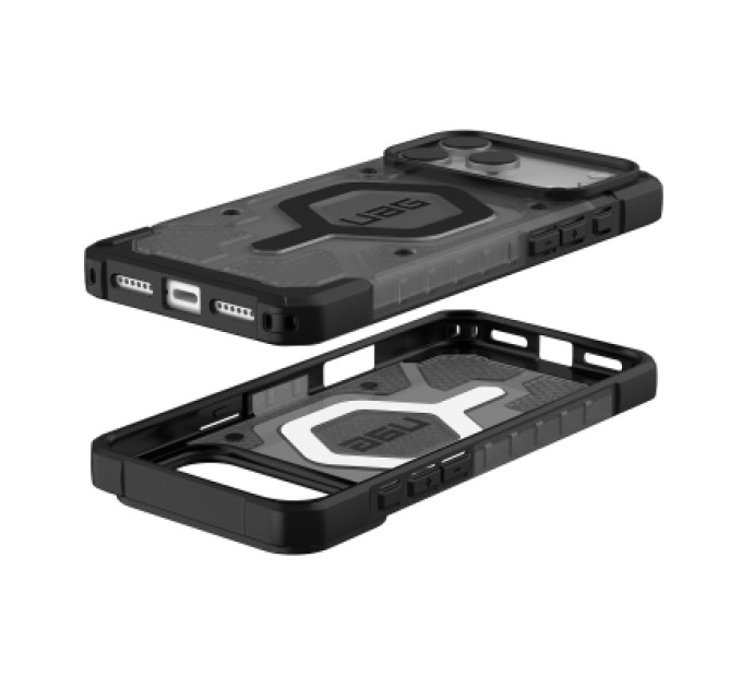 UAG Чохол до мобільного телефона UAG iPhone 17 Pro Max Pathfinder Clear MagSafe Ash/Black (114552113140)