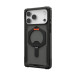UAG Чохол до мобільного телефона UAG iPhone 17 Pro Max Plasma XTE MagSafe Black/Pop Orange (114528114097)