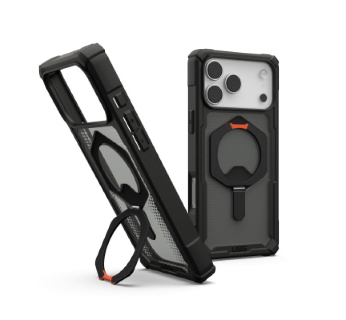 UAG Чохол до мобільного телефона UAG iPhone 17 Pro Max Plasma XTE MagSafe Black/Pop Orange (114528114097)