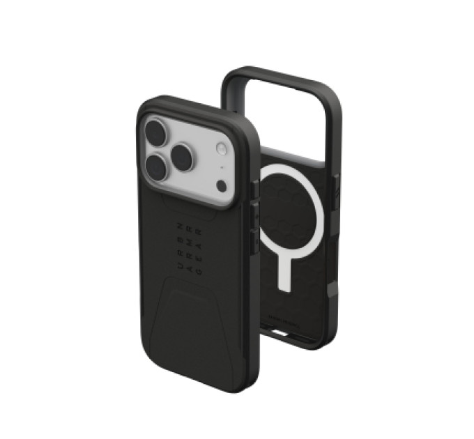 UAG Чохол до мобільного телефона UAG iPhone 17 Pro Civilian MagSafe Black (114545114040)
