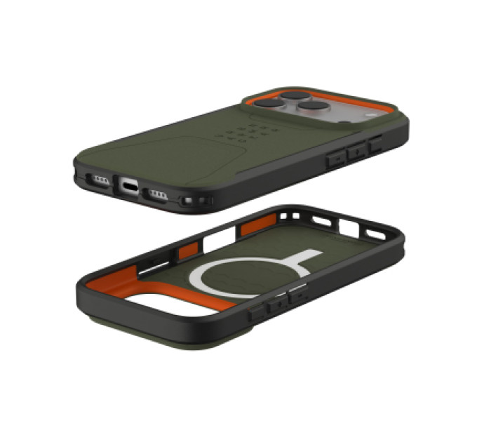 UAG Чохол до мобільного телефона UAG iPhone 17 Pro Civilian MagSafe Olive/Orange (114545117297)