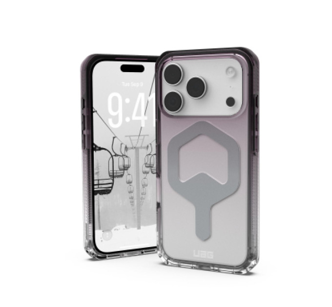 UAG Чохол до мобільного телефона UAG iPhone 17 Pro Plyo MagSafe Black/Clear Ombre (11452911404G)