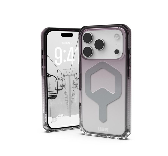 UAG Чохол до мобільного телефона UAG iPhone 17 Pro Plyo MagSafe Black/Clear Ombre (11452911404G)