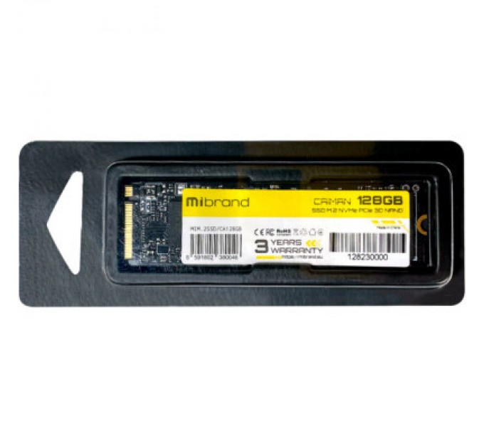 Mibrand Накопичувач SSD M.2 2280 128GB Mibrand (MIM.2SSD/CA128GB)