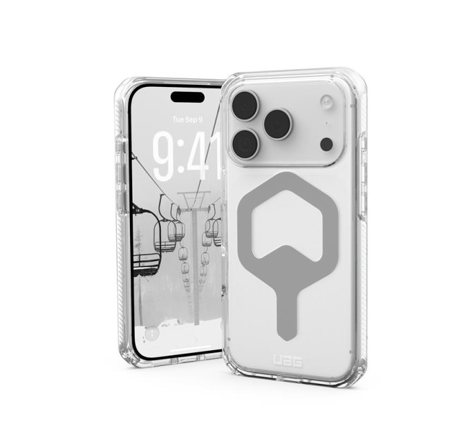UAG Чохол до мобільного телефона UAG iPhone 17 Pro Plyo MagSafe Ice/Silver (114529114333)