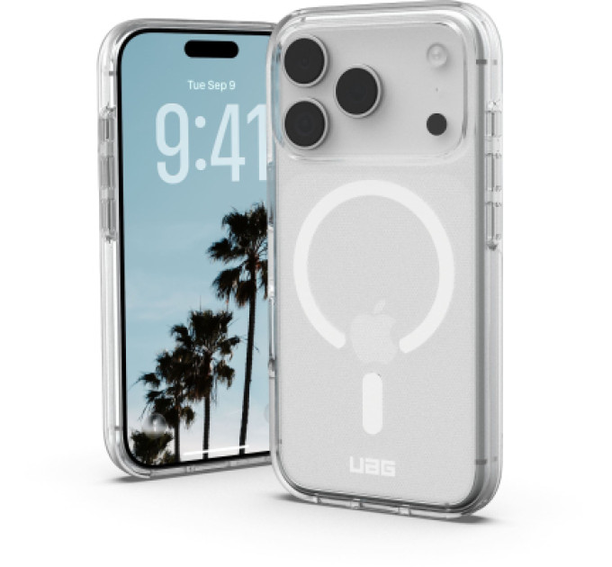 UAG Чохол до мобільного телефона UAG iPhone 17 Pro Scout Clear MagSafe Ice/White (114558114341)