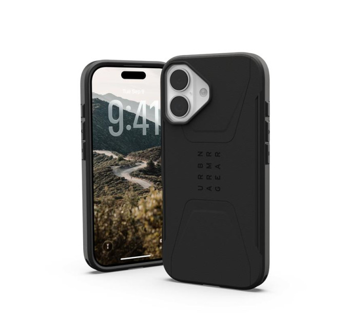 UAG Чохол до мобільного телефона UAG iPhone 17 Civilian MagSafe Black (114547114040)
