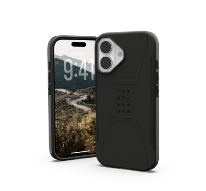 UAG Чохол до мобільного телефона UAG iPhone 17 Civilian MagSafe Black (114547114040)