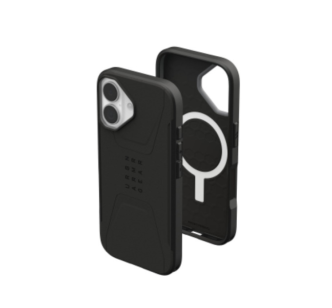 UAG Чохол до мобільного телефона UAG iPhone 17 Civilian MagSafe Black (114547114040)