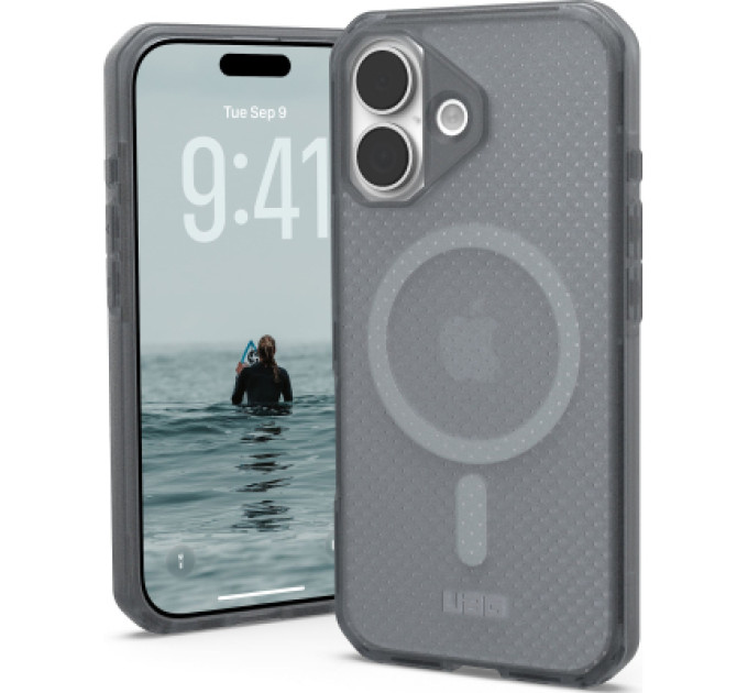 UAG Чохол до мобільного телефона UAG iPhone 17 Dot MagSafe Ash (114538113131)