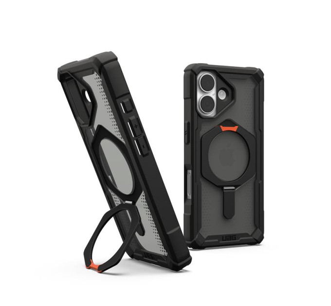 UAG Чохол до мобільного телефона UAG iPhone 17 Plasma XTE MagSafe Black/Pop Orange (114526114097)