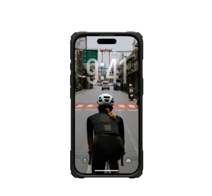 UAG Чохол до мобільного телефона UAG iPhone 17 Plasma XTE MagSafe Black/Pop Orange (114526114097)
