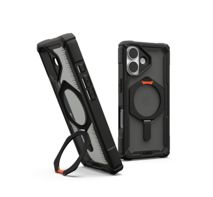 UAG Чохол до мобільного телефона UAG iPhone 17 Plasma XTE MagSafe Black/Pop Orange (114526114097)