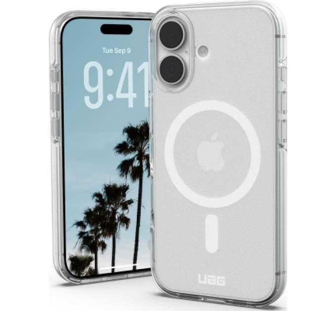 UAG Чохол до мобільного телефона UAG iPhone 17 Scout Clear MagSafe Ice/White (114559114341)
