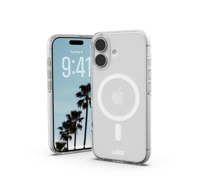 UAG Чохол до мобільного телефона UAG iPhone 17 Scout Clear MagSafe Ice/White (114559114341)