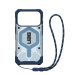 UAG Чохол до мобільного телефона UAG iPhone 17 Pro Pathfinder Clear MagSafe Bundle Blues Lanyard (1145511BV03)