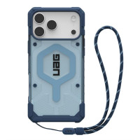 Чохол до мобільного телефона UAG iPhone 17 Pro Pathfinder Clear MagSafe Bundle Blues Lanyard (1145511BV03)