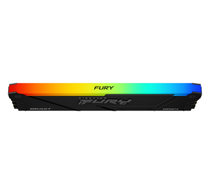 Kingston Fury (ex.HyperX) Модуль пам'яті для комп'ютера DDR4 16GB 3200 MHz Beast RGB Kingston Fury (ex.HyperX) (KF432C16BB12A/16WP)