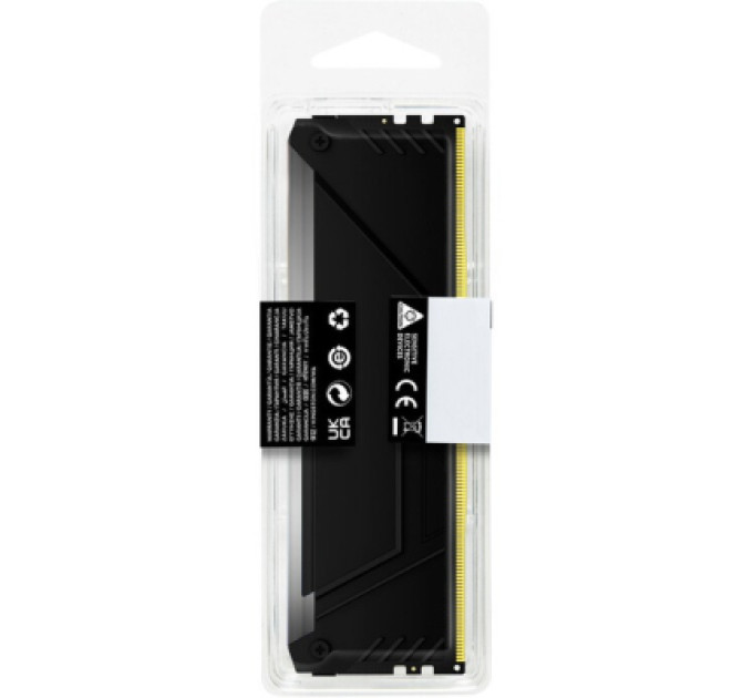Kingston Fury (ex.HyperX) Модуль пам'яті для комп'ютера DDR4 8GB 3200 MHz Beast RGB Kingston Fury (ex.HyperX) (KF432C16BB2A/8WP)