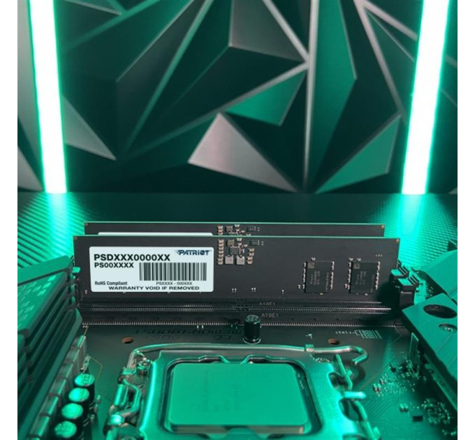 Patriot Модуль пам'яті для комп'ютера DDR5 32GB 5200 MHz Signature Line Patriot (PSD532G52002)