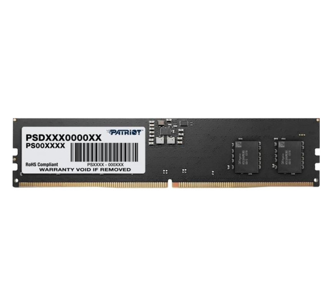 Patriot Модуль пам'яті для комп'ютера DDR5 8GB 5600 MHz Signature Line Patriot (PSD58G560041)