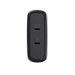 Trust Зарядний пристрій Trust 2xUSB-C 100W GaN PD/PPS black (25527_TRUST)