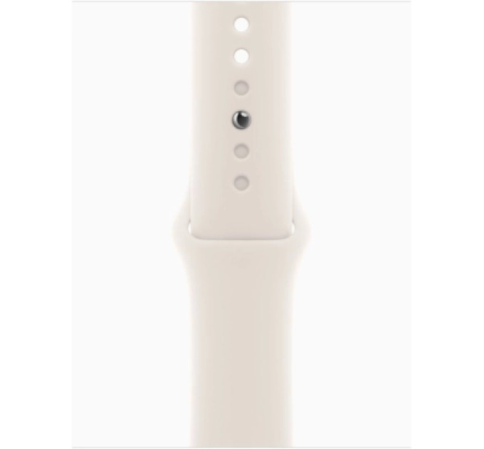 Apple Смарт-годинник Apple Watch SE 3 GPS 40mm Starlight Aluminium Case with Starlight Sport Band - S/M (MEH34RK/A)