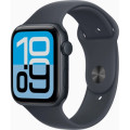 Apple Смарт-годинник Apple Watch SE 3 GPS 44mm Midnight Aluminium Case with Midnight Sport Band - S/M (MEHN4RK/A)