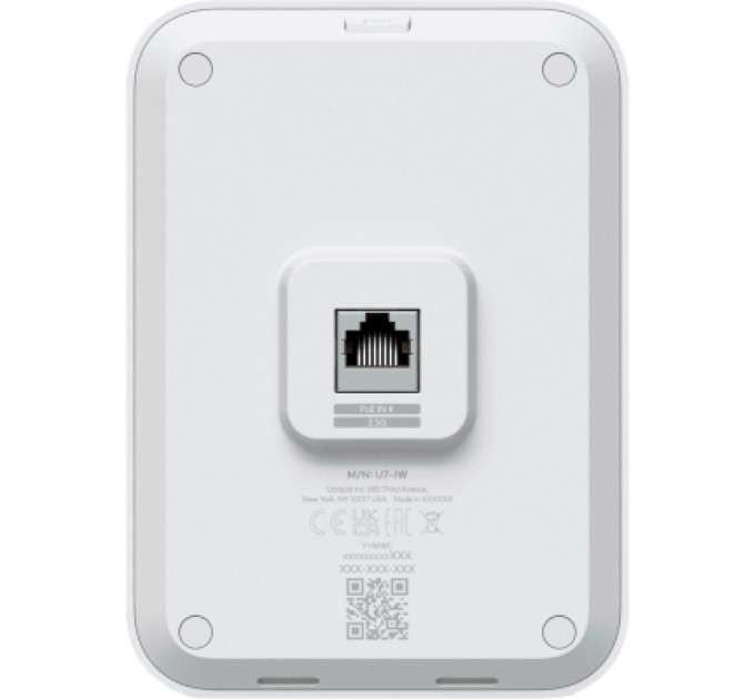 Ubiquiti Точка доступу Wi-Fi Ubiquiti UniFi 7 In-Wall (U7-IW)