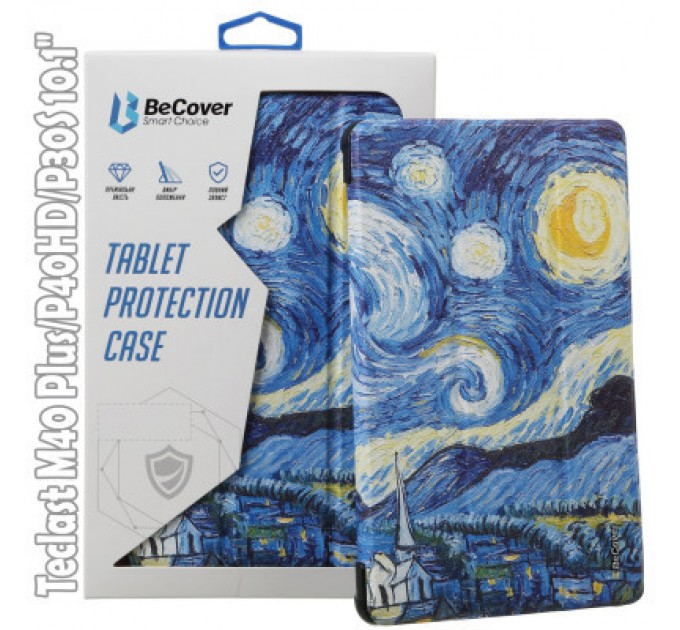 BeCover Чохол до планшета BeCover Smart Case Teclast M40 Plus/P40HD/P30S 10.1" Night (709545)